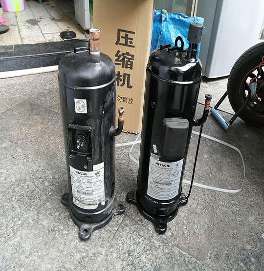 海陵中央空调压缩机的更换维修